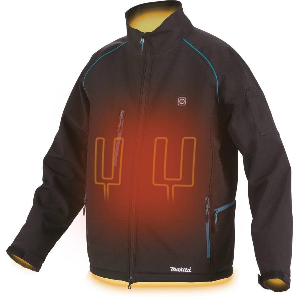 Makita heated best sale jacket 18v