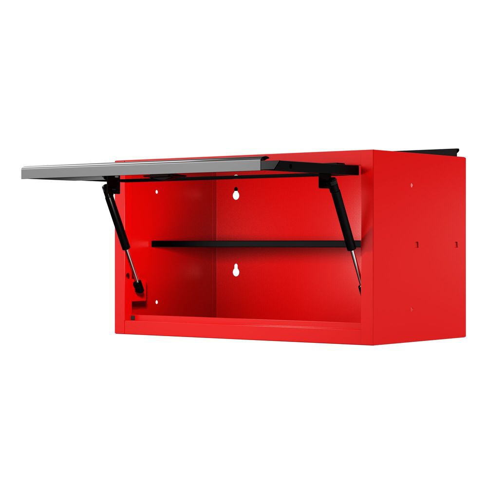 CRAFTSMAN Welded 1-Door Wall Cabinet Red and Black, large image number 6