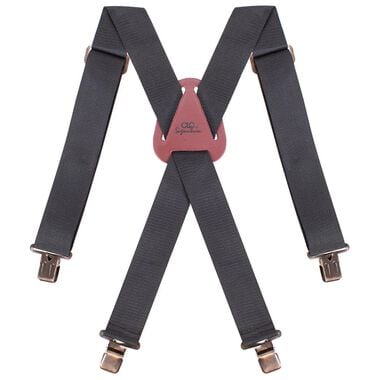 CLC Black Nylon Work Suspenders