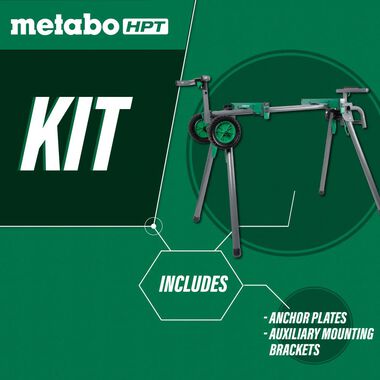Metabo HPT Heavy-Duty Miter Saw Stand, large image number 3