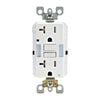 Leviton SmartlockPro GFCI Outlet 20A 125V Duplex White NEMA 5-20R, small image number 1