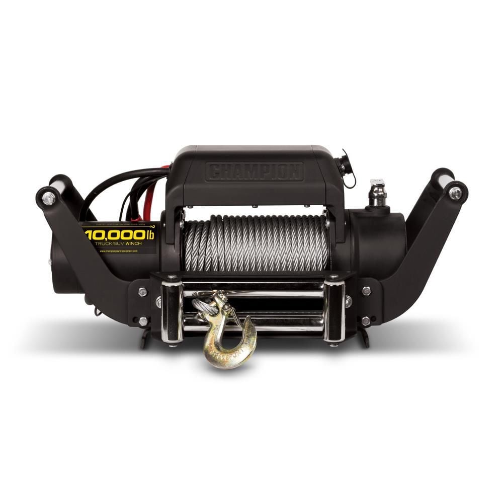 Champion Power Equipment 10000-Lb Truck/SUV Winch Kit with Speed Mount and Remote Control, large image number 2