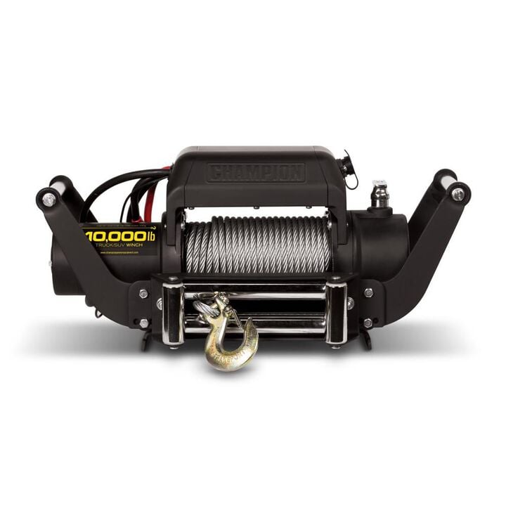 Champion Power Equipment 10000-Lb Truck/SUV Winch Kit with Speed Mount and Remote Control, large image number 1