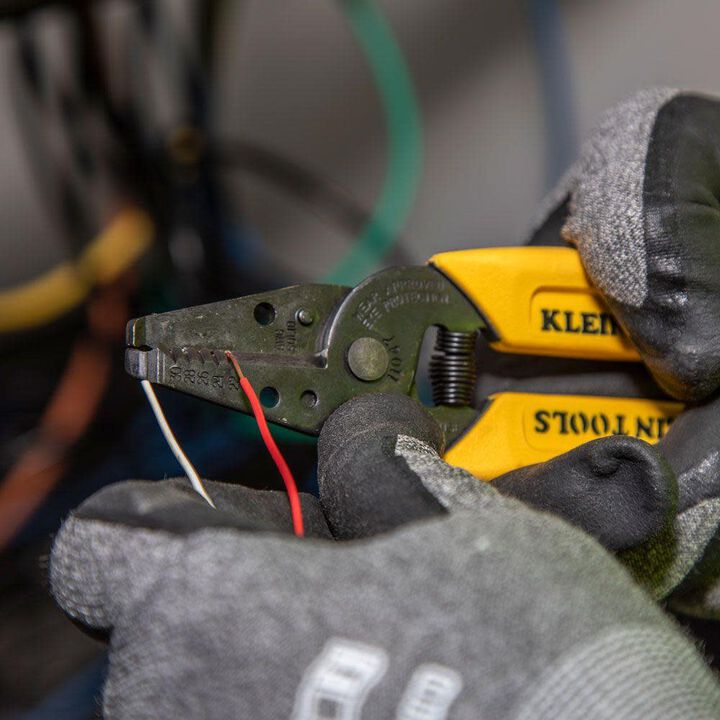 Klein Tools Wire Stripper/Cutter 22-30 AWG SLD, large image number 7