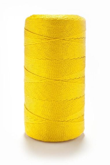 Erin Rope Braided Yellow Nylon Seine Twine #18 x 1000'