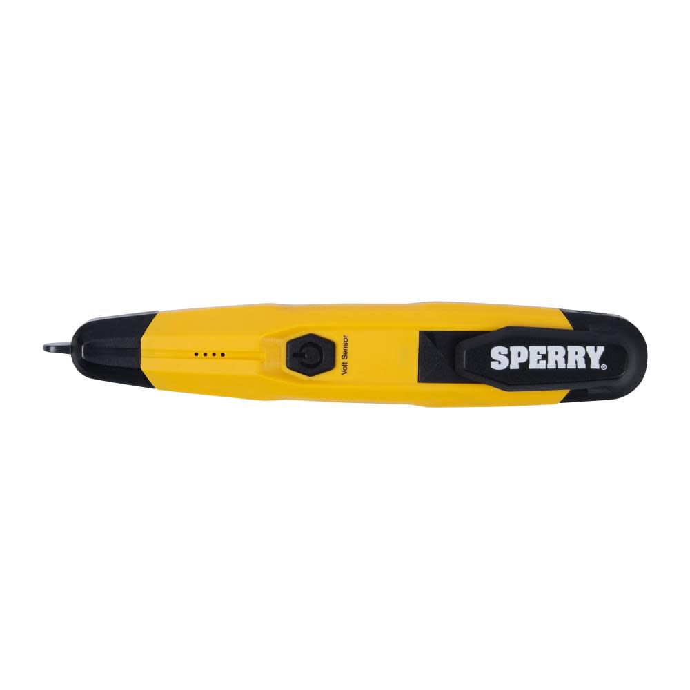 Sperry Instruments VD6508 Non-Contact Voltage Detector with FlashlightcETLus Listed Lifetime Warranty Yellow, large image number 1