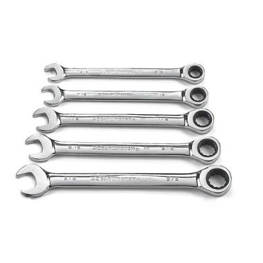 GEARWRENCH 93005 Ratcheting Wrench Set 5 Pc.