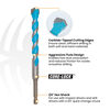 Spyder 6 Inch Long Masonry Drill Bit Set, Carbide-Tipped, 5 Pieces, small image number 2
