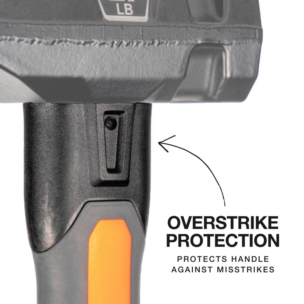 Klein Tools Fiberglass Handle Blacksmith Specialty Hammer, 2-1/2-Pound, large image number 3