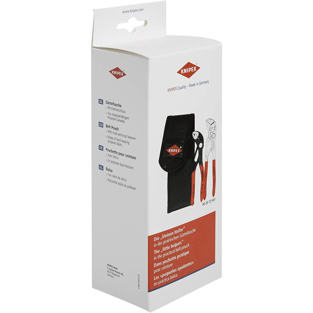 Knipex Mini Pliers Set in Belt Tool Pouch 2pc 00 20 72 V01 Acme Tools