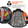 Ergodyne 8390 Orange Class 3 Hi-Vis Jacket with ampliFIRE Lining, small image number 4