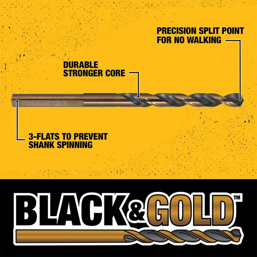 DEWALT 7/32-in Black Oxide Drill Bit, large image number 3