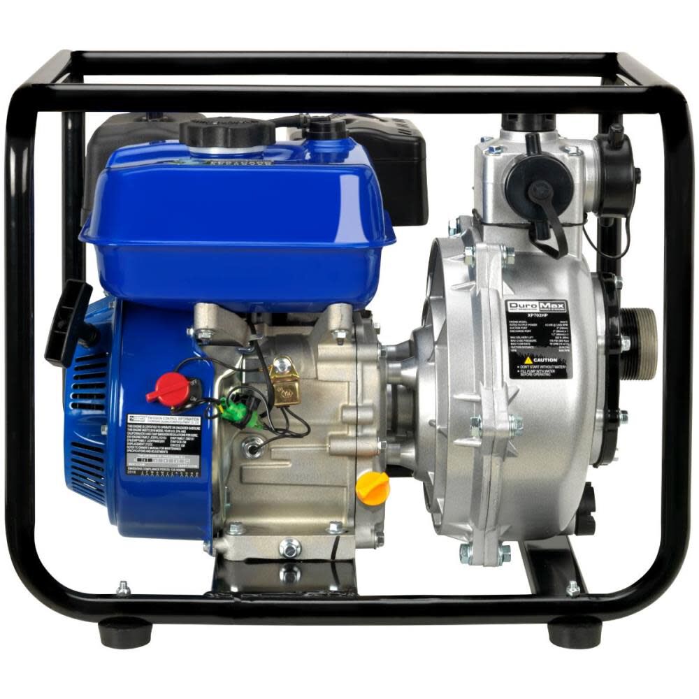 Duromax 7-HP Gas Powered 2-in High Pressure Water Pump, large image number 4