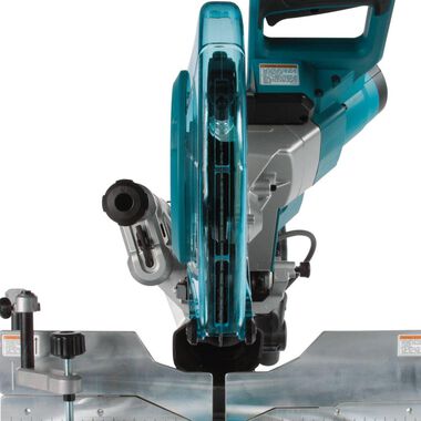 Makita 10in Dual-Bevel Sliding Compound Miter Saw with Laser and Stand, large image number 8