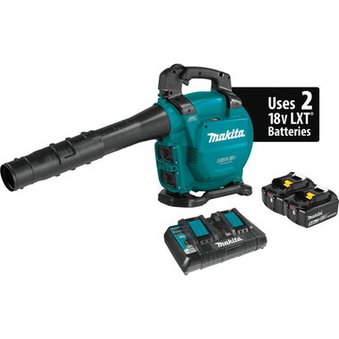 Makita 18V X2 (36V) LXT Lithium-Ion Brushless Cordless Blower Kit (5.0Ah)