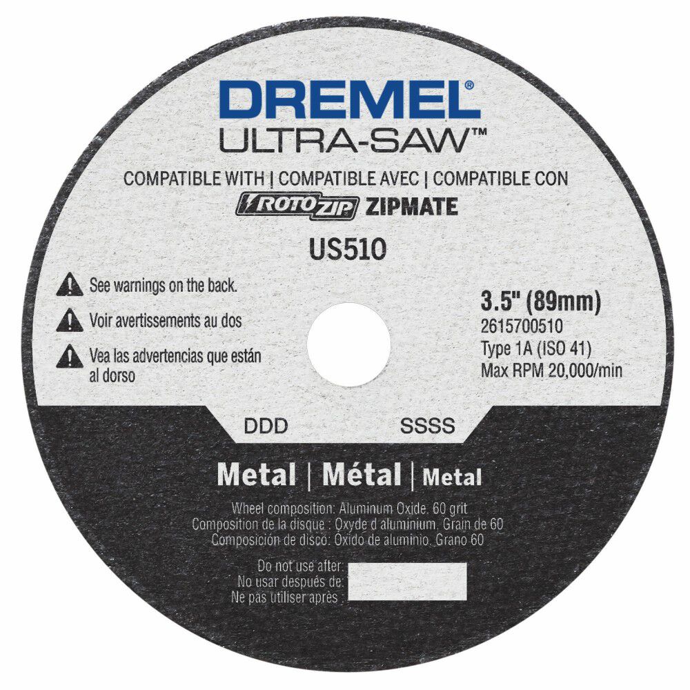 Dremel 3.5 In. Metal Cutting Wheel, large image number 1