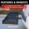 Erickson Mfg 500 lb Capacity Folding Steel Hitch Cargo Carrier, 60 Inch x 20 Inch x 18 Inch, for 2 Inch Receiver, small image number 2
