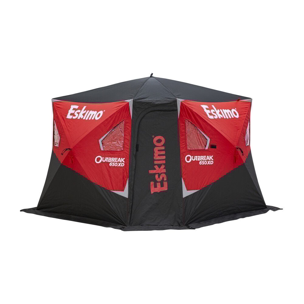 Eskimo OutBreak 650 XD Ice Fishing Shelter with Storm Shield Fabric – 40650