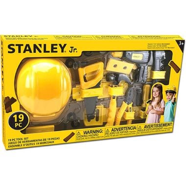 Stanley Jr Plastic Kid Role-Play Tool Set 19pc