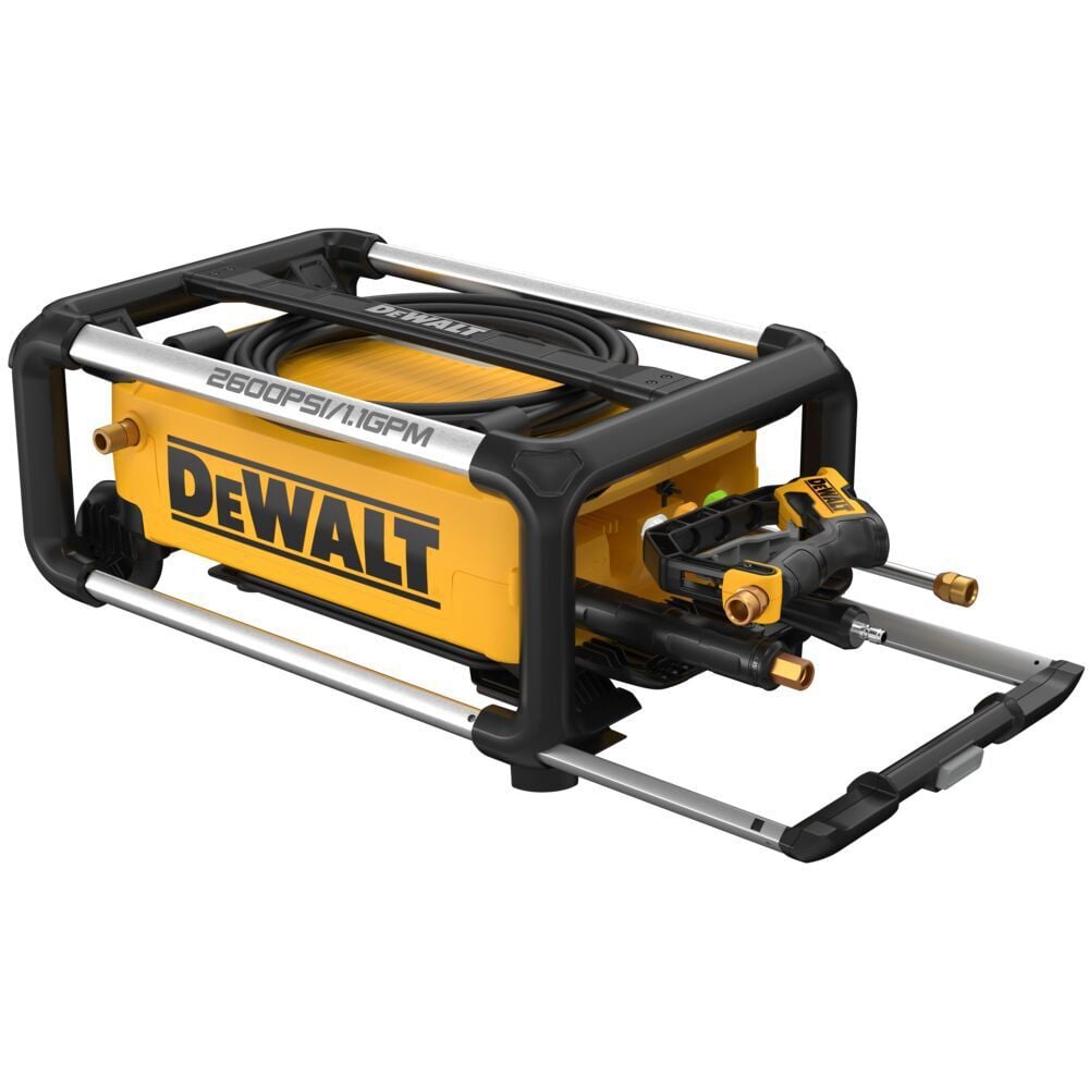 DEWALT 2600 PSI 1.1 GPM Electric Cold Water Pressure Washer with 4 Spray Nozzles, large image number 4