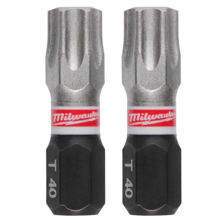 Milwaukee SHOCKWAVE Impact Duty 1" T40 INSERT BIT 2Pk, large image number 8