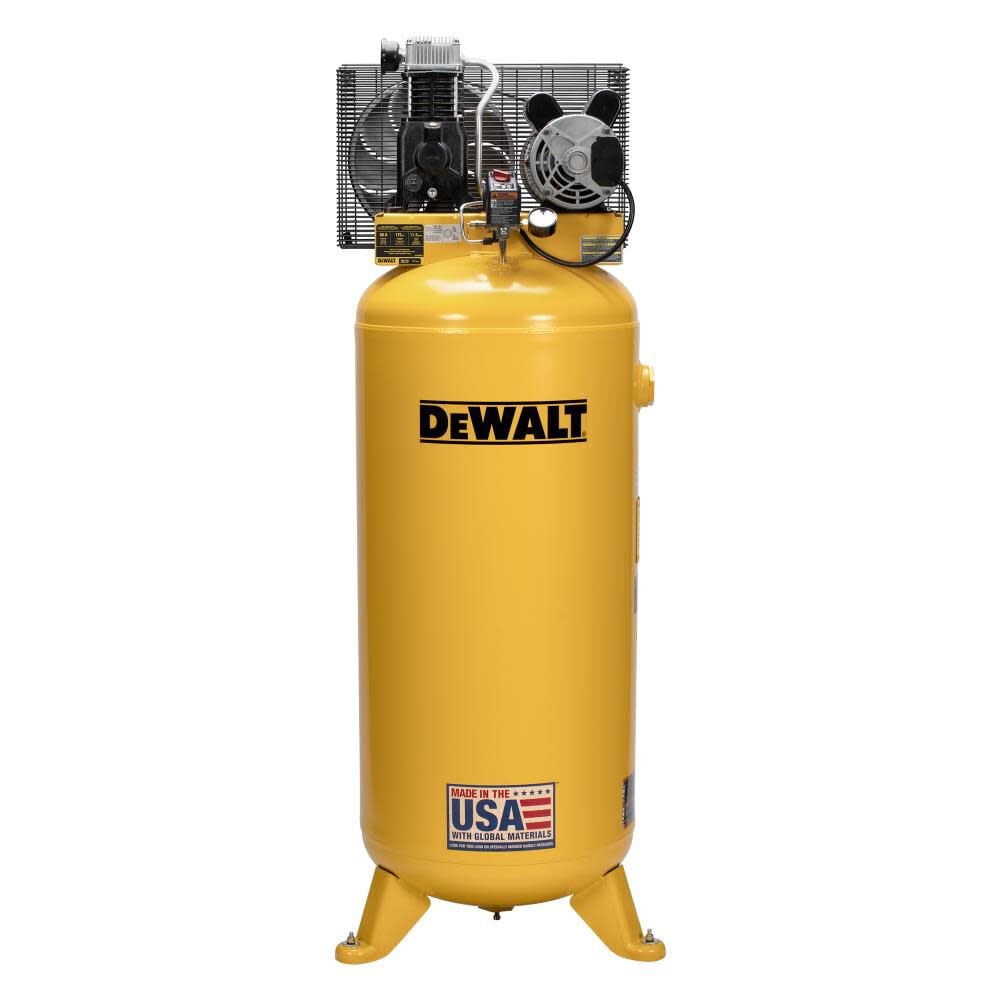 DEWALT 60 Gallon 175 PSI Electric Stationary Single Stage Air Compressor – DXCM602.COM