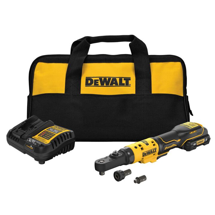 DEWALT XTREME 12V MAX Cordless 3/8 in and 1/4 in Sealed Head Ratchet Kit, large image number 1