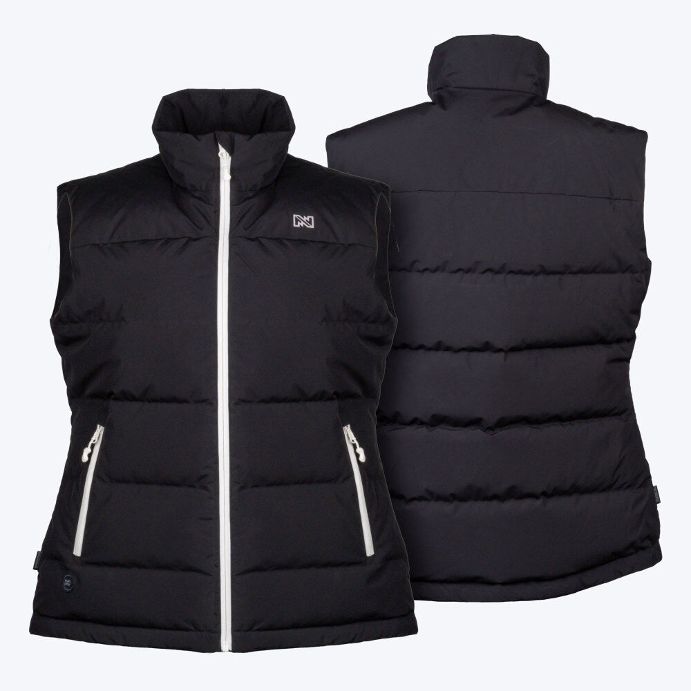 Mobile Warming Crest 2.0 Heated Down Vest Kit 7.4V Womens Black Size 2XL - MWWV65010625