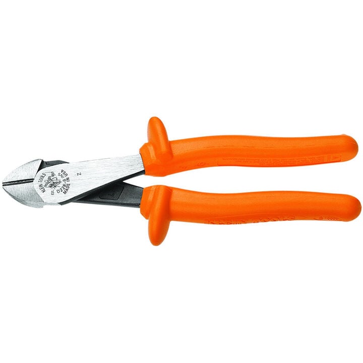 Klein Tools Pliers Insulated HD Diag Cut 8in, large image number 0