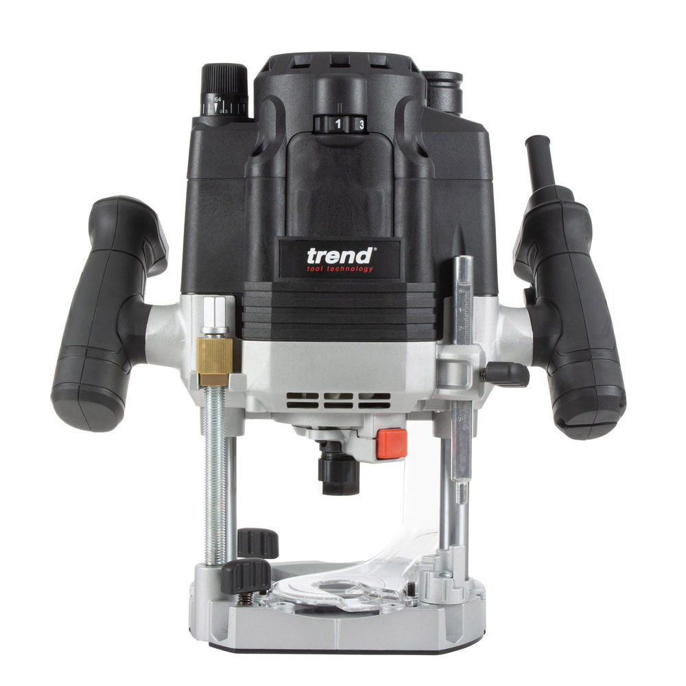 Trend T8 15A 1/2 Inch Dual-Mode Plunge Workshop Router, large image number 4