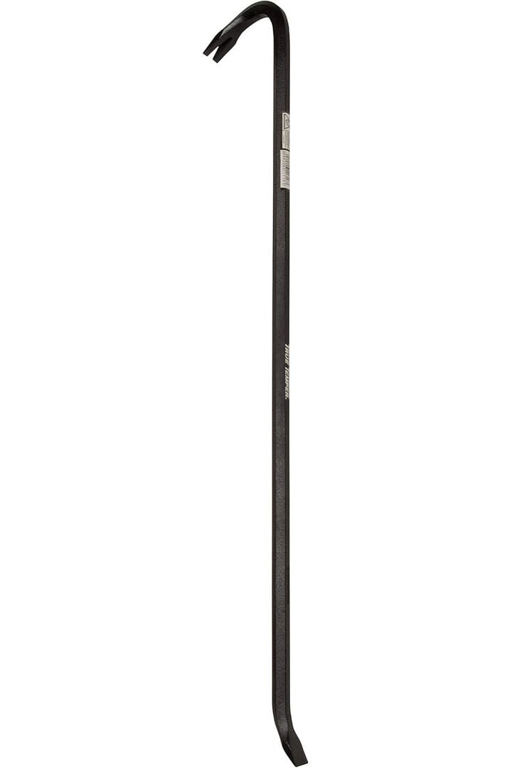 True Temper 30 Inch Alloy Steel Gooseneck Wrecking Bar