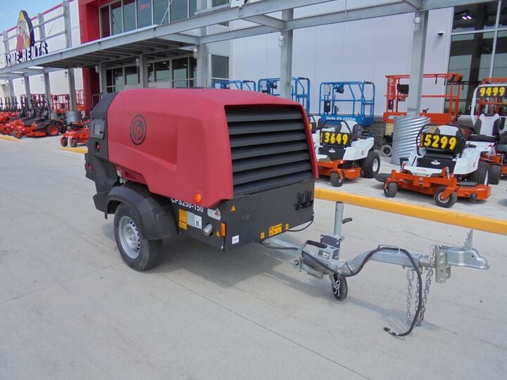 Chicago Pneumatic CPS250-150 150 PSI Kubota Diesel Towable Air Compressor - Used 2022, large image number 9