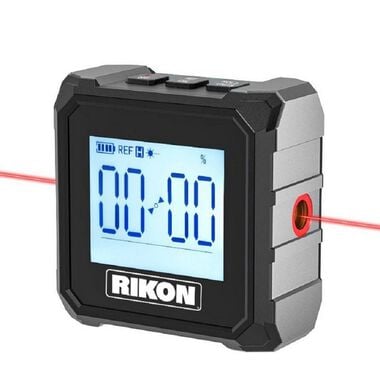 RIKON Magnetic Inclinometer with Laser for Angles