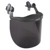 Ergodyne Clear Lens Gray Hard Hat Face Shield for Full Brim, small image number 1