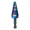 Spyder Stinger 9-Step Drill Bit, 1/4 Inch - 3/4 Inch, Hex Shank, small image number 1