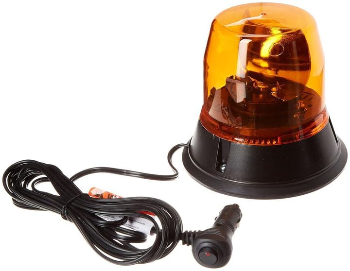 Ecco 5800 Series Rotator 12VDC Amber Magnet Mount LED Beacon Light, large image number 1