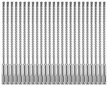 Bosch 25 pc. 1/4 In. x 6 In. x 8-1/2 In. SDS-plus Bulldog Xtreme Carbide Rotary Hammer Drill Bits, large image number 0