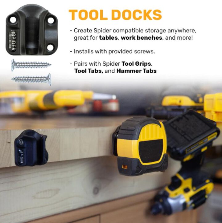 Spider Tool Holster Tool Dock Set 4pk, large image number 2