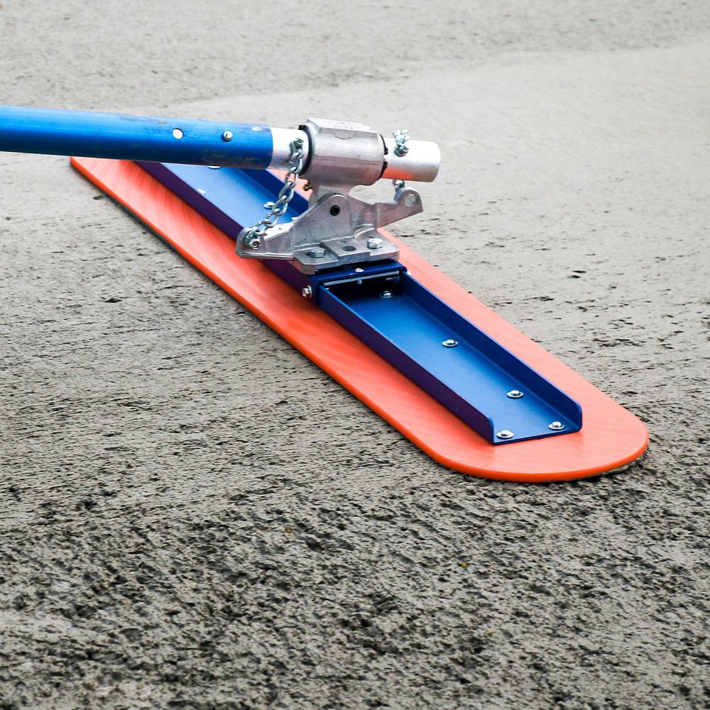 Kraft Tool Co Orange Thunder 48 in x 8 in Bull Float with KO-20 Technology, large image number 4