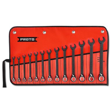 Proto 13 Piece Combination Ratcheting Wrench Set Spline
