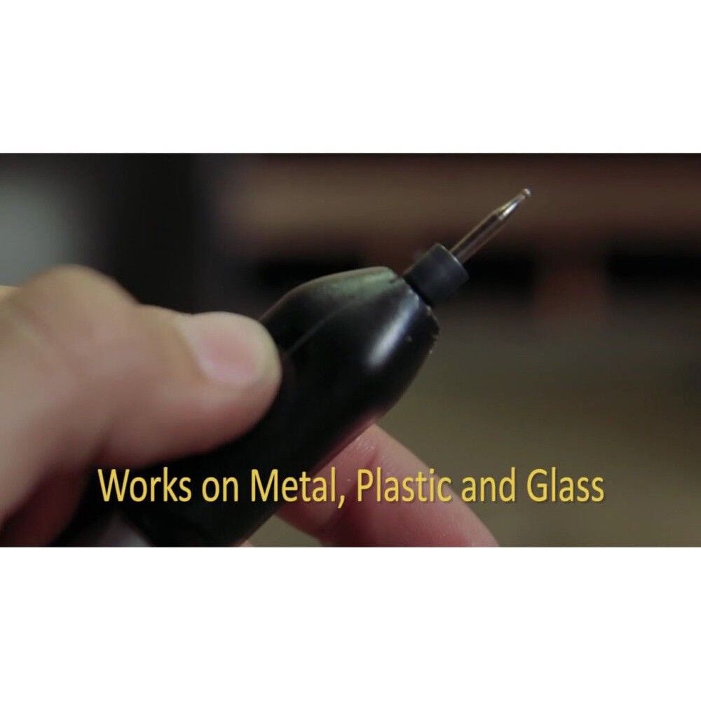 General Tools 3/32 Inch Diamond Bit Battery-Powered Cordless Precision Engraver, large image number 7