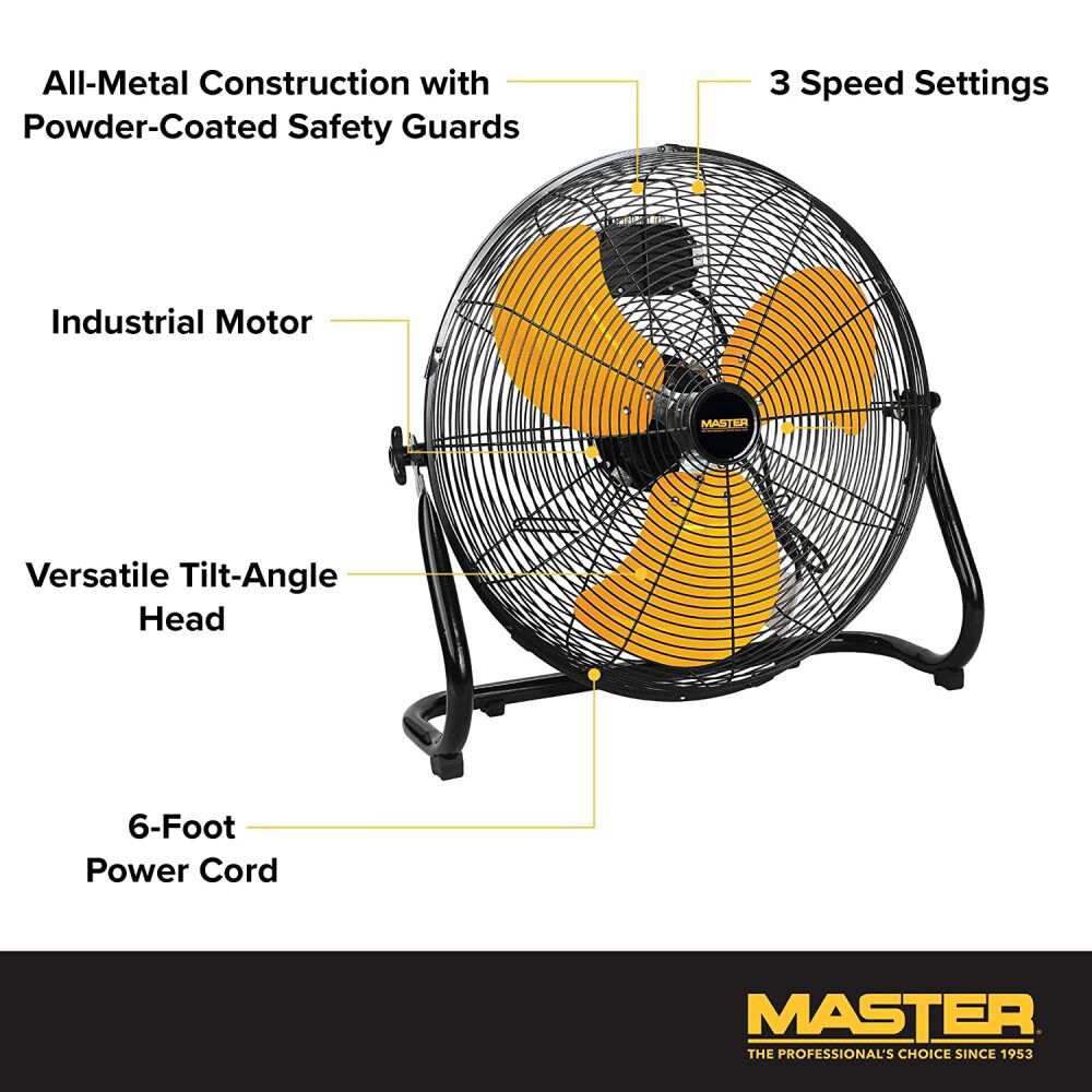 Master Floor Fan High Velocity Direct Drive 20in, large image number 3