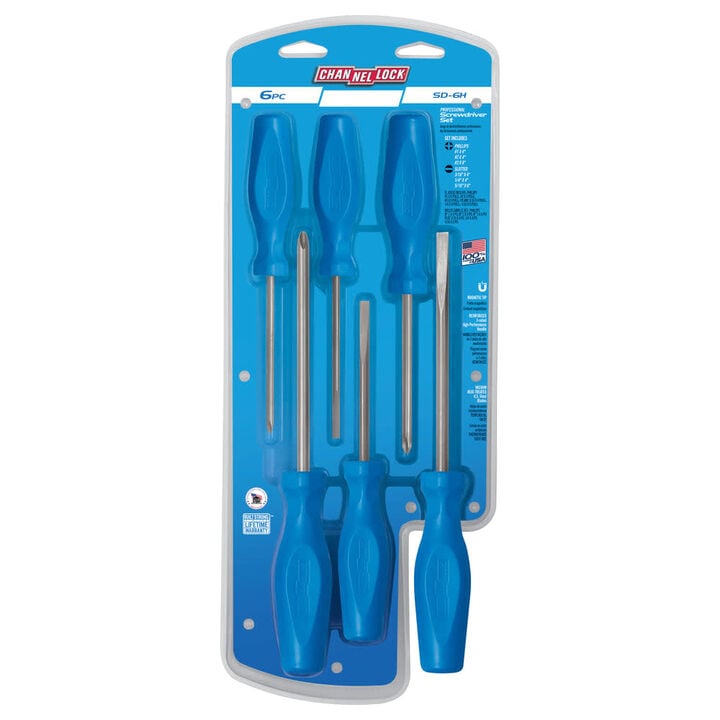 Channellock Standard Screwdriver Set 6 Pieces, large image number 2