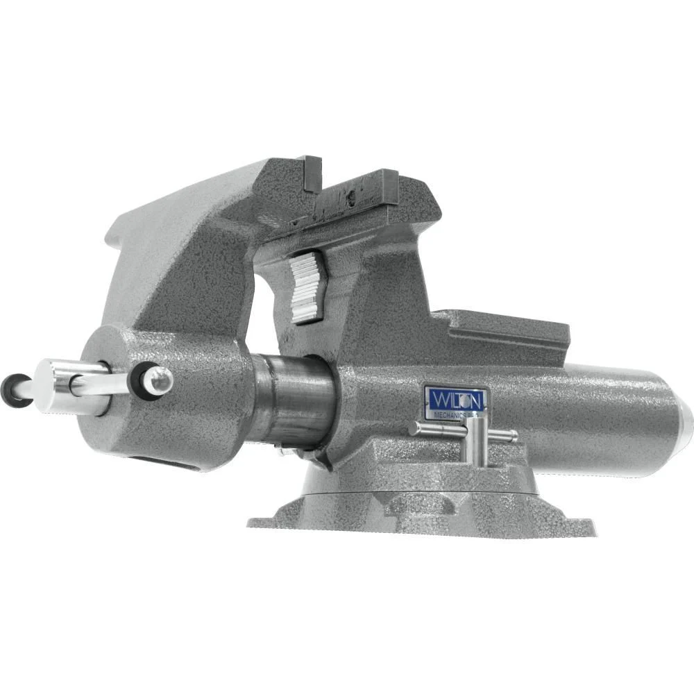 Wilton Mechanics Pro Vise 10 Jaw Width 12in Jaw Opening 360 Swivel Base, large image number 1