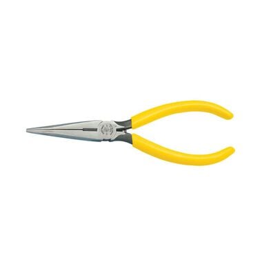 Klein Tools 7in Long Nose Pliers Cut with Spring, large image number 0