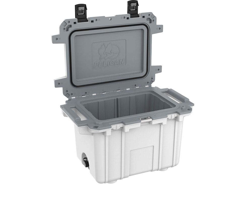 Pelican 50 Qt Elite Cooler - White/Gray, large image number 2