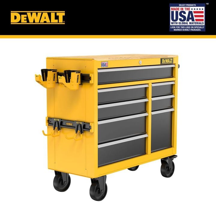 DEWALT 40 Inch Wide 8 Drawer Mobile Workstation, large image number 1