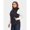 ORORO Womens Black Classic Heated Vest Kit Medium, small