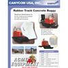 Canycom Self Dumping Rubber Track Concrete Buggy - Pivot Dump, small image number 2
