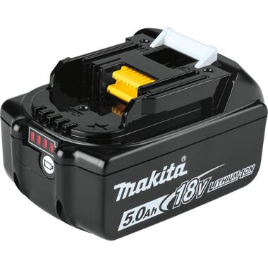 Makita 18V LXT Lithium-Ion Battery and Rapid Optimum Charger Starter Pack (5.0Ah), large image number 1
